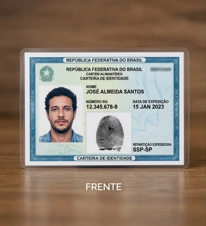 Frente do documento